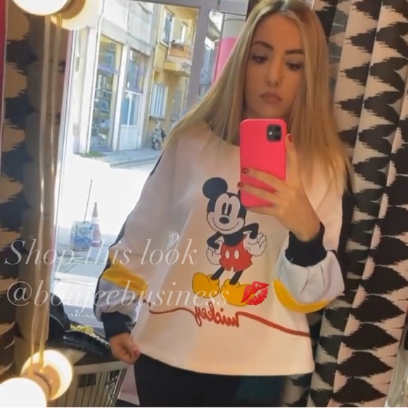 Zara Tops - ZARA BNWT Disney Mickey Mouse Sweatshirt